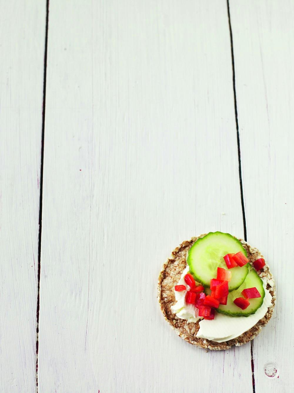 Regel nr. 3: La mellommåltidet ditt bestå av protein og fiber.